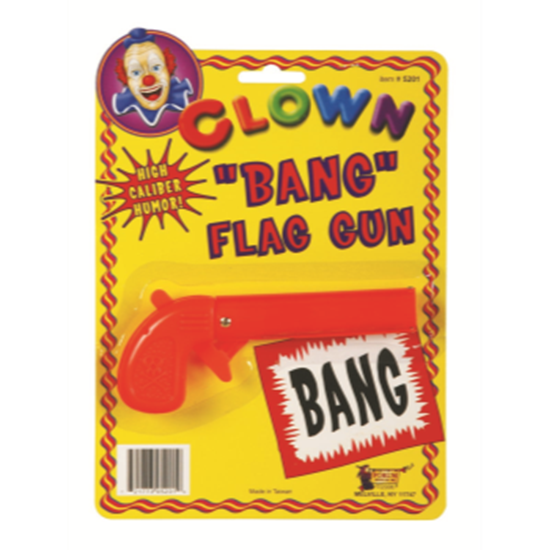 Image sur CLOWN - "BANG" FLAG GUN