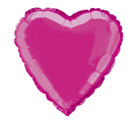 Picture of 18" FOIL - HOT PINK HEART