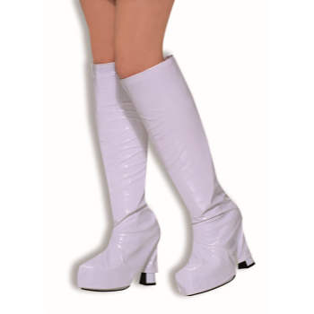 Image de 60'S GO-GO BOOT TOP COVERS - WHITE