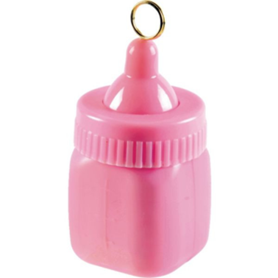 Picture of BABY BOTTLE BALLOON WEIGHT - PINK