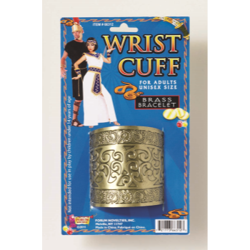 Image de EGYPTIAN BRASS WRIST CUFF BRACELET