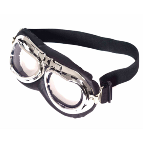 Image sur STEAMPUNK AVIATOR BLACK GOOGLES