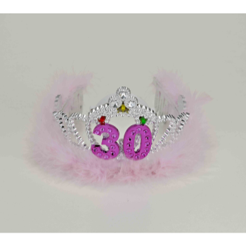 Image de 30th - FLASHING BIRTHDAY TIARA