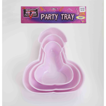 Picture of NAUGHTY PLASTIC TRAY SET OF 3