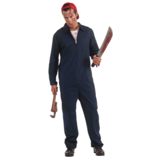 Picture of MECHANIC BLUE JUMPSUIT - ADULT EXTRA LARGE