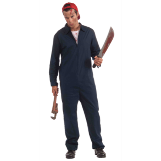 Image sur MECHANIC BLUE JUMPSUIT - ADULT EXTRA LARGE