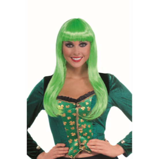 Picture of LONG GREEN WIG