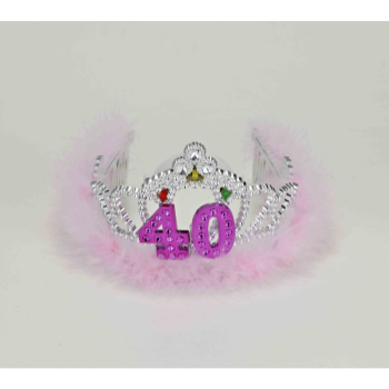 Image de 40th - FLASHING BIRTHDAY TIARA