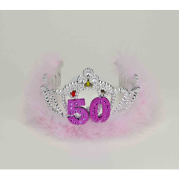 Image de 50th - FLASHING BIRTHDAY TIARA