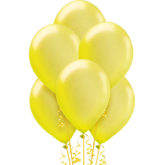 Image sur 12" YELLOW BALLOONS