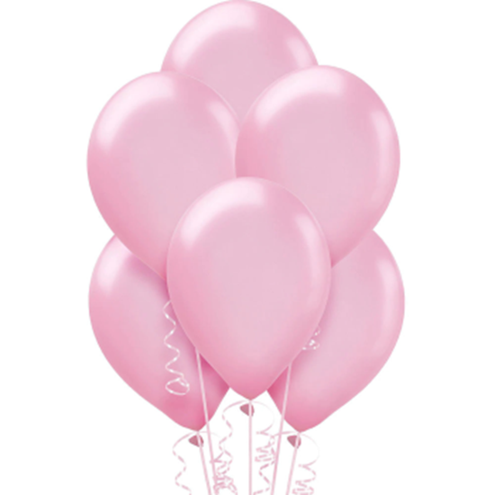 Image sur 12" PETAL PINK BALLOONS