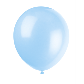 Image de 12" LIGHT BLUE BALLOONS