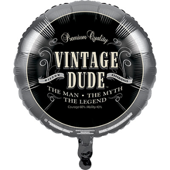 Image de 18" FOIL - VINTAGE DUDE