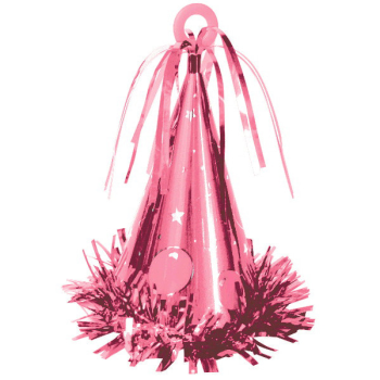 Image de PARTY HAT BALLOON WEIGHT - PINK