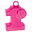 Image de 1ST BIRTHDAY PINK SHAPED BALLOON WEIGHT