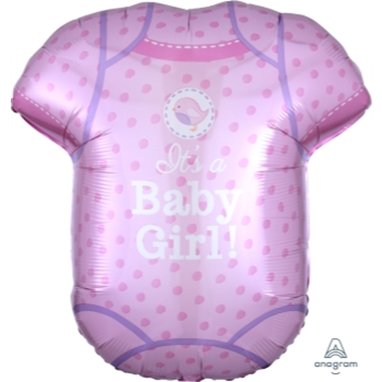 Picture of SHOWER WITH LOVE PINK ONESIE SUPERSHAPE