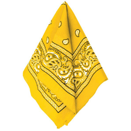 Picture of YELLOW BANDANAS