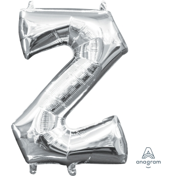 Image de MINI SHAPE LETTER Z  - SILVER (AIR FILLED)