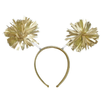Image de GOLD POM POM HEADBOPPER