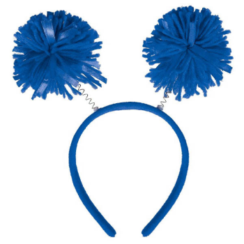Image de BLUE POM POM HEADBOPPER