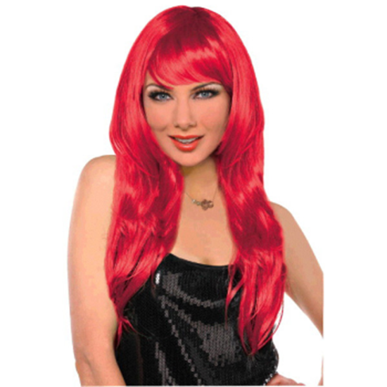 Image sur RED GLAMOUROUS WIG