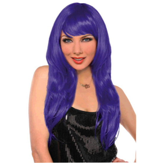 Picture of PURPLE GLAMOUROUS WIG