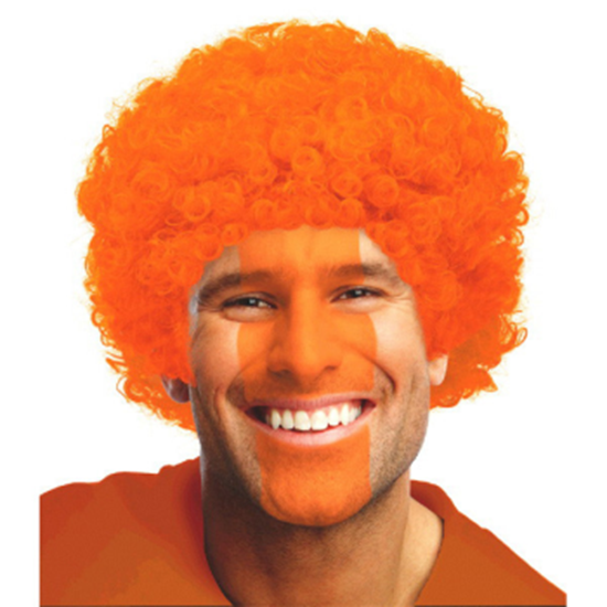 Image sur ORANGE CURLY WIG