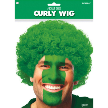 Picture of GREEN CURLY WIG
