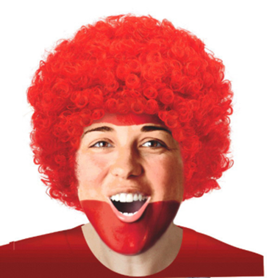 Picture of RED CURLY WIG