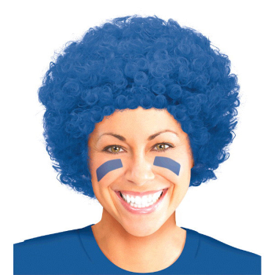 Image sur BLUE CURLY WIG