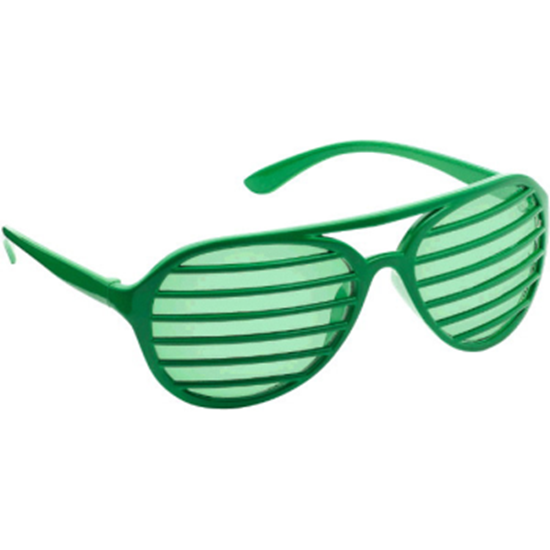 Picture of GREEN SLOT GLASSES