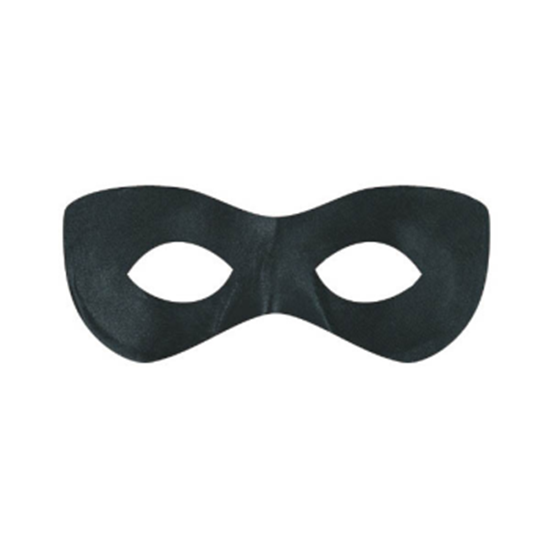 Picture of BLACK SUPER HERO MASK