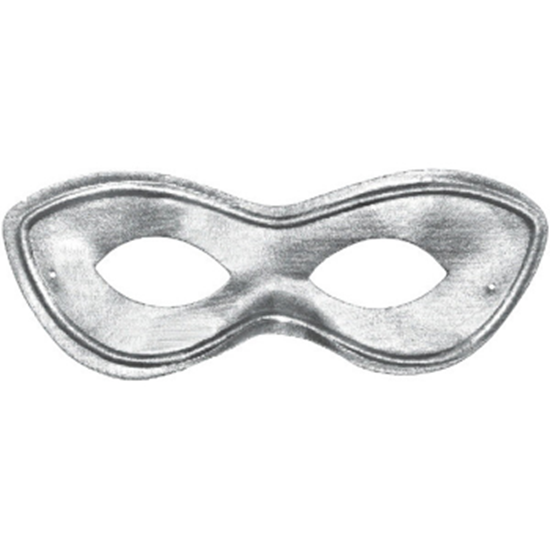 Image sur SILVER SUPER HERO MASK