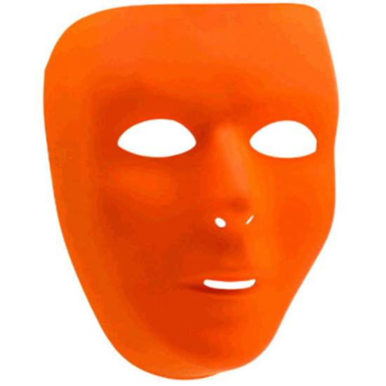 Picture of ORANGE  FULL FACE MASK