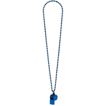 Picture of BLUE WHISTLE ON BEAD NECKLACE