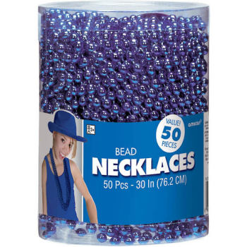 Picture of BLUE BEAD NECKLACES  50CT