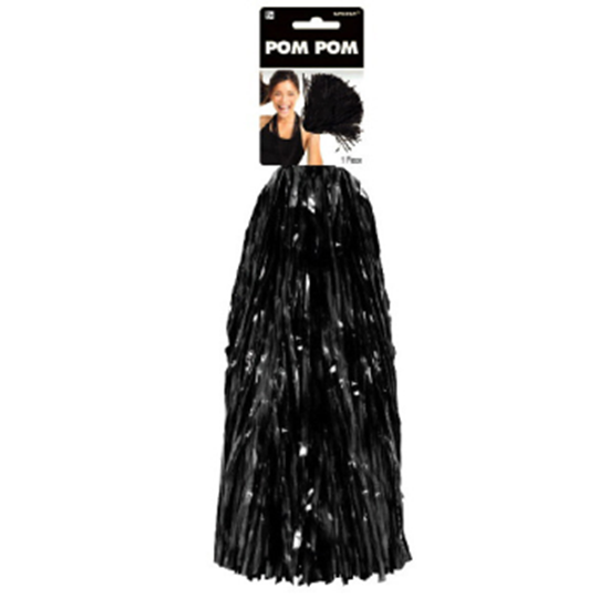 Picture of SINGLE POM POMS - BLACK