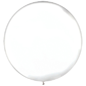 Picture of 24" LATEX BALLOONS - CLEAR 4CT