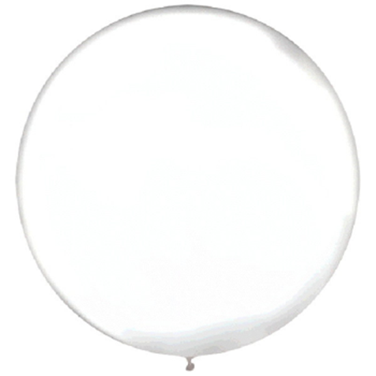 Image sur 24" LATEX BALLOONS WHITE 4CT