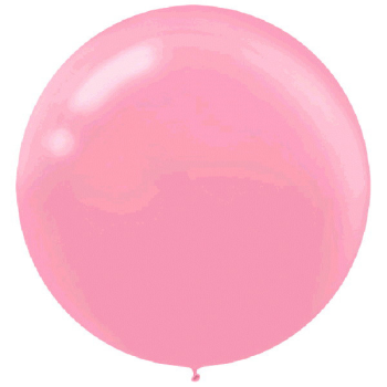 Image de 24" LATEX BALLOONS - PINK 4CT