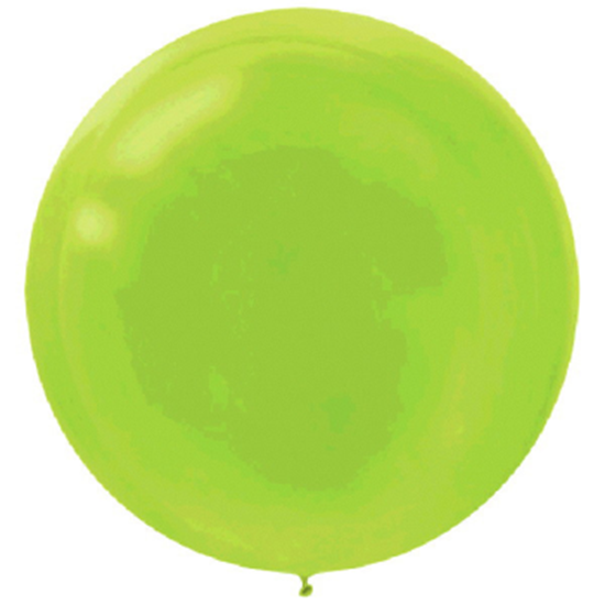 Picture of 24" LATEX BALLOONS - KIWI 4CT