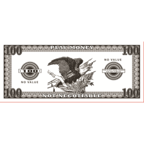 Image sur FAKE CASINO NIGHT MONEY - $100.00