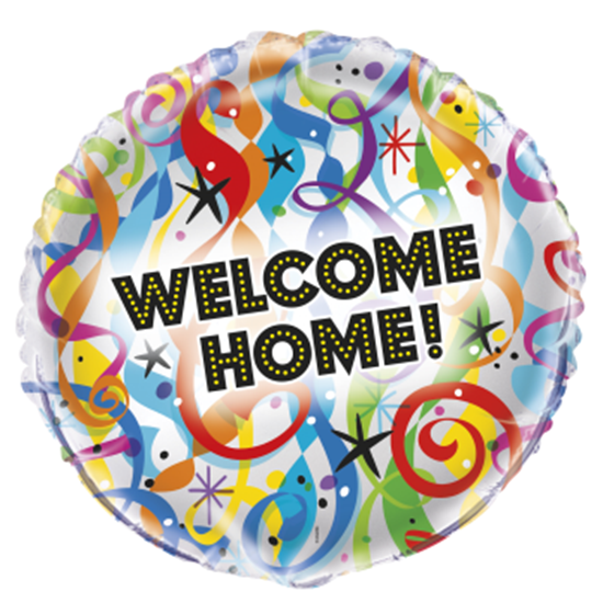 Picture of 18" FOIL - BRIGHT WELCOME HOME