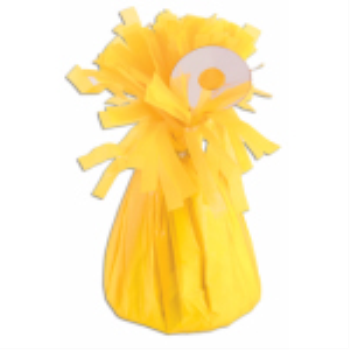 Image de FOIL BALLOON WEIGHTS - NEON YELLOW
