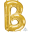 Picture of 34'' LETTER B SUPER SHAPE - GOLD