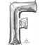 Picture of 34'' LETTER F SUPER SHAPE - SILVER
