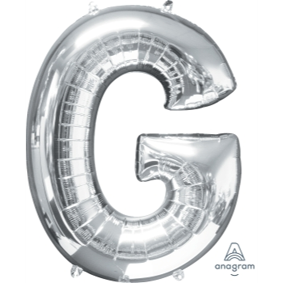 Picture of 34'' LETTER G SUPER SHAPE - SILVER