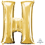 Picture of 34'' LETTER H SUPER SHAPE - GOLD