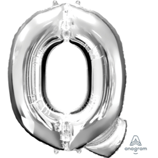 Picture of 34'' LETTER Q SUPER SHAPE - SILVER