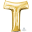 Picture of 34'' LETTER T SUPER SHAPE - GOLD